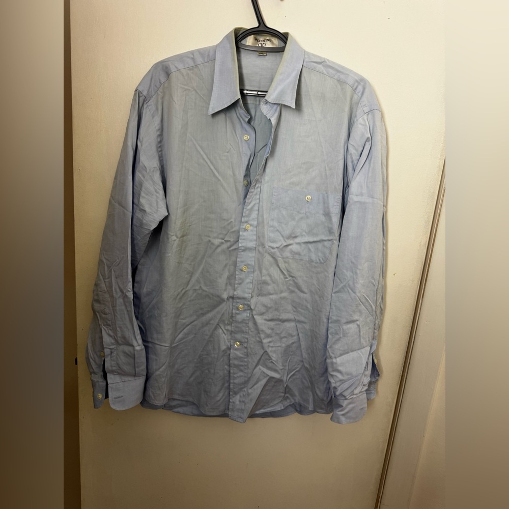 Valentino Classic Gray Uomo Shirt